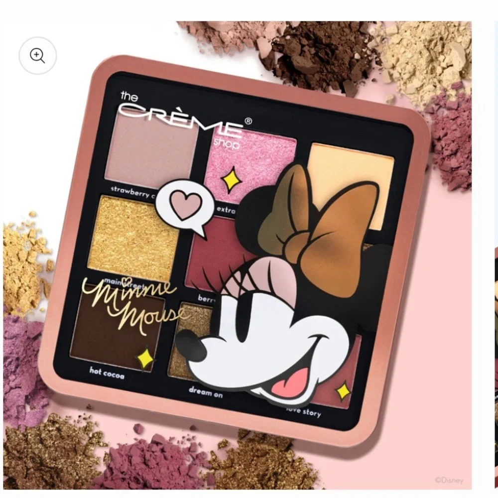 🆕 The Creme Shop Minnie Mouse Eyeshadow Palette - Pink, Gold, Brown (*)